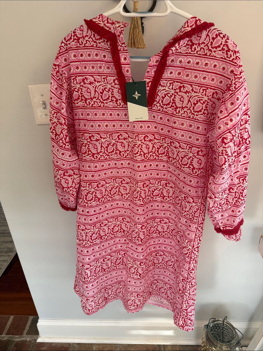 ⭐️NWT Tuckernuck Pink City Prints Candy Daisy Rah Rah Dress⭐️ - Picture 8 of 8